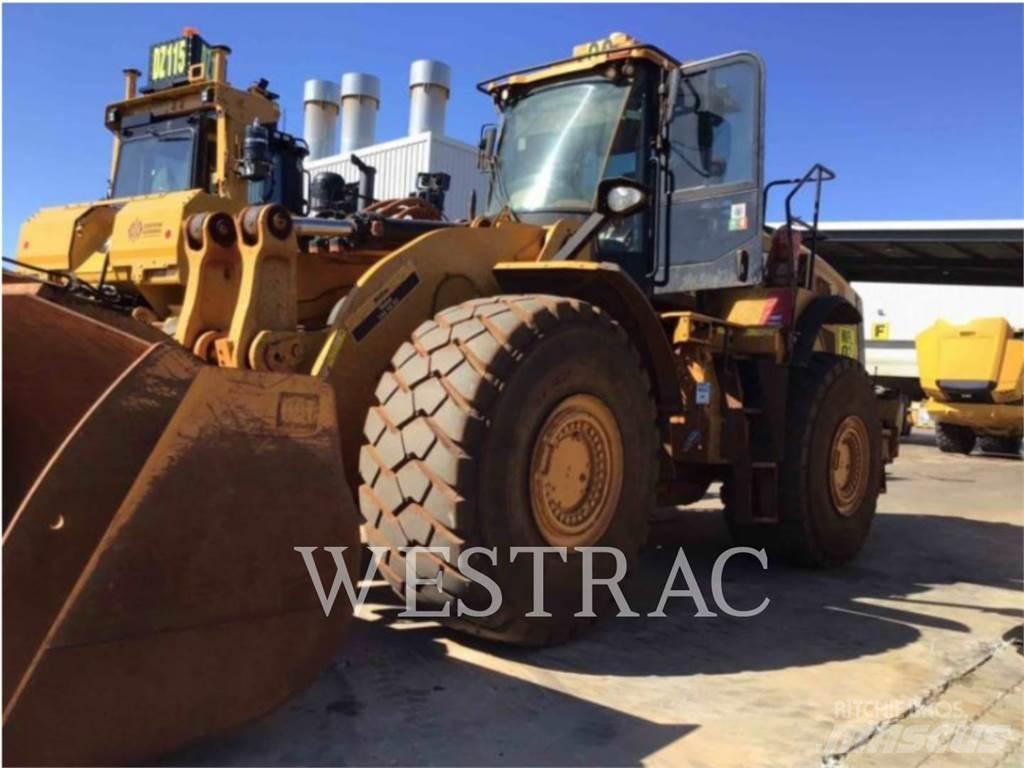 CAT 980M Gumikerekes homlokrakodók