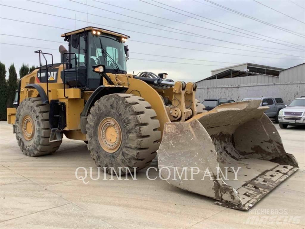 CAT 980M Gumikerekes homlokrakodók