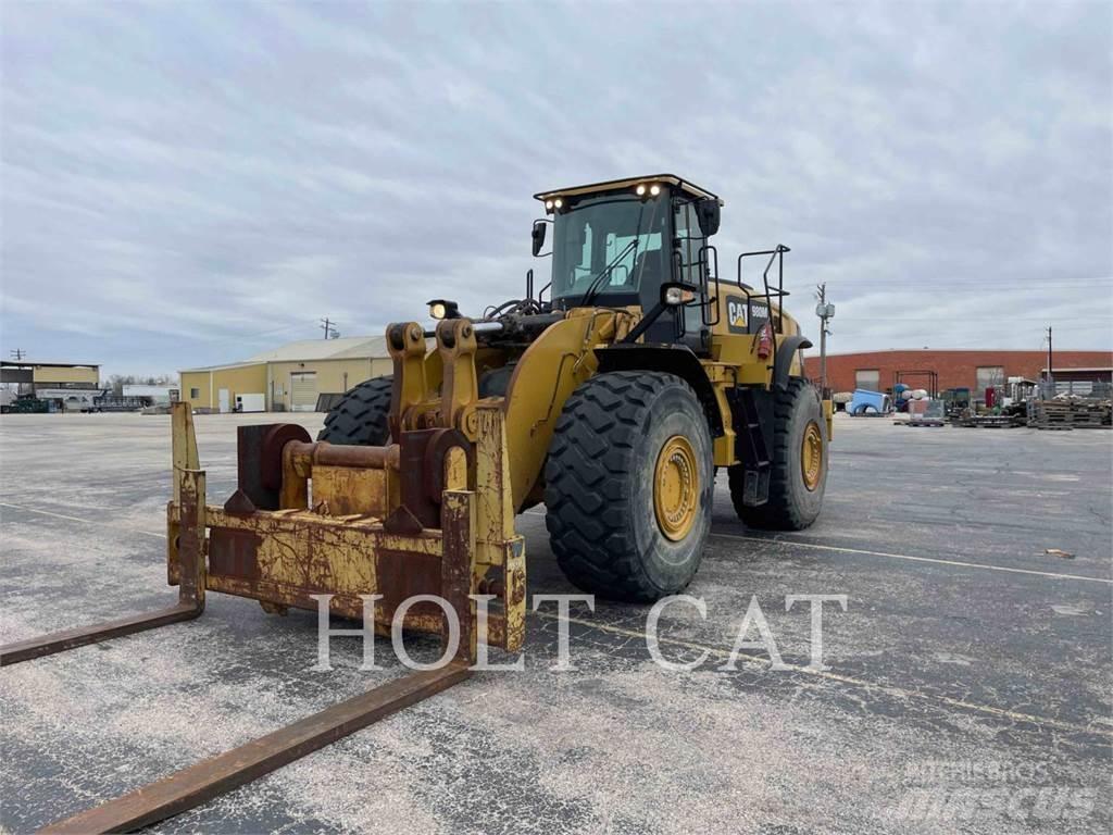 CAT 980M Gumikerekes homlokrakodók