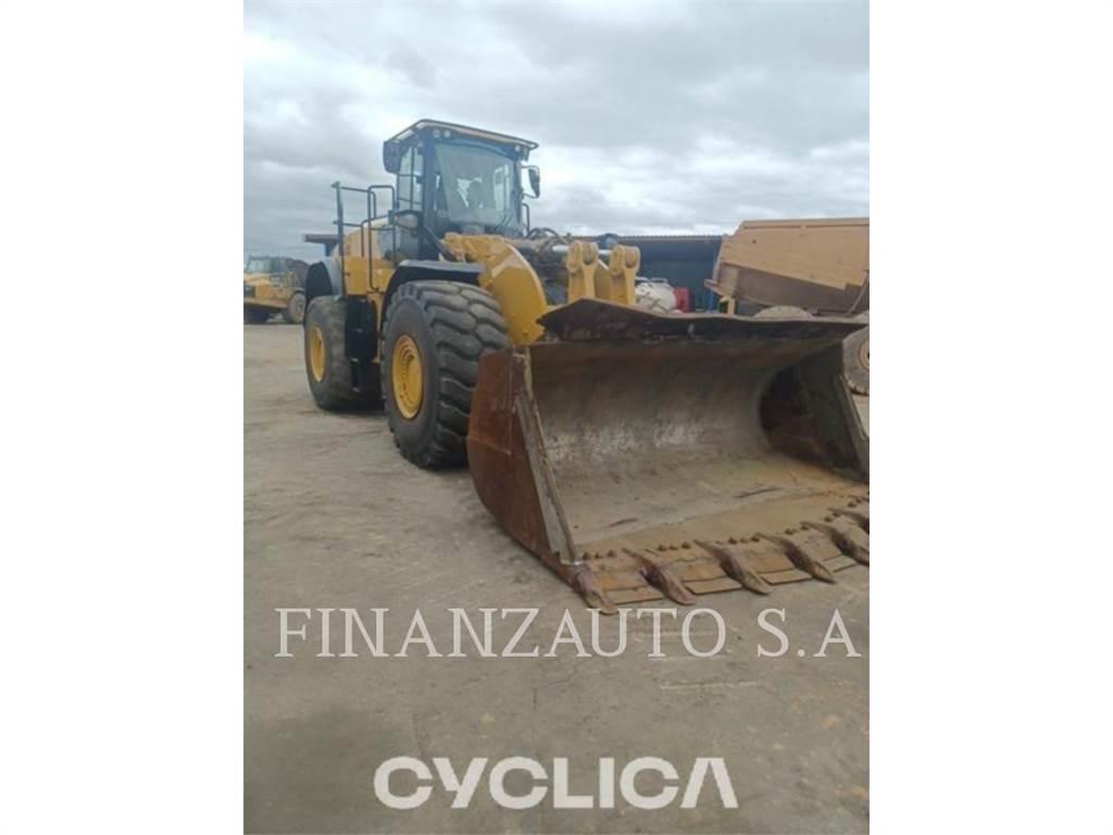 CAT 980M Gumikerekes homlokrakodók
