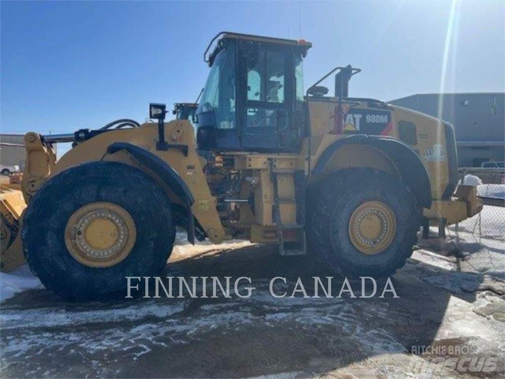 CAT 980M Gumikerekes homlokrakodók