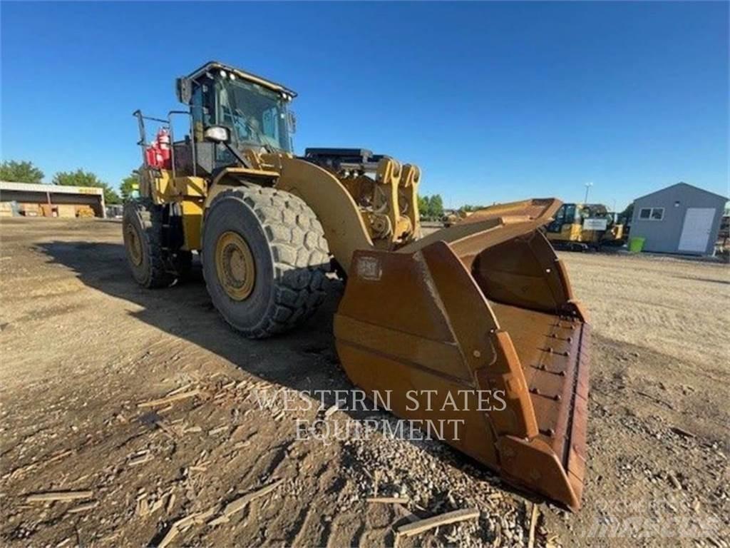 CAT 980M Gumikerekes homlokrakodók