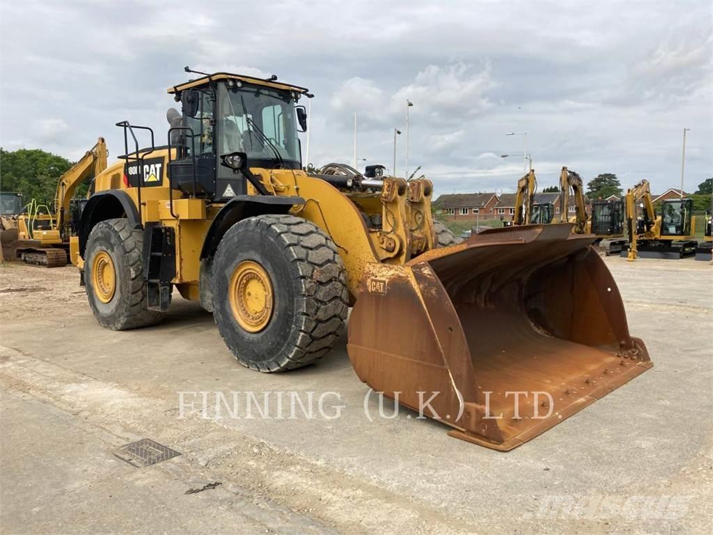 CAT 980M Gumikerekes homlokrakodók