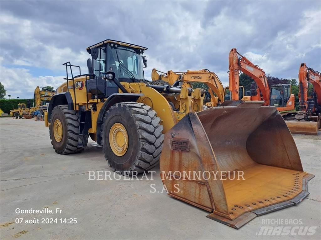 CAT 980XE Gumikerekes homlokrakodók