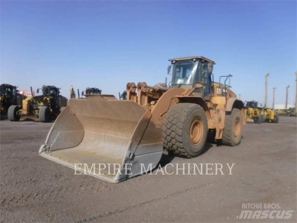 CAT 982M Gumikerekes homlokrakodók