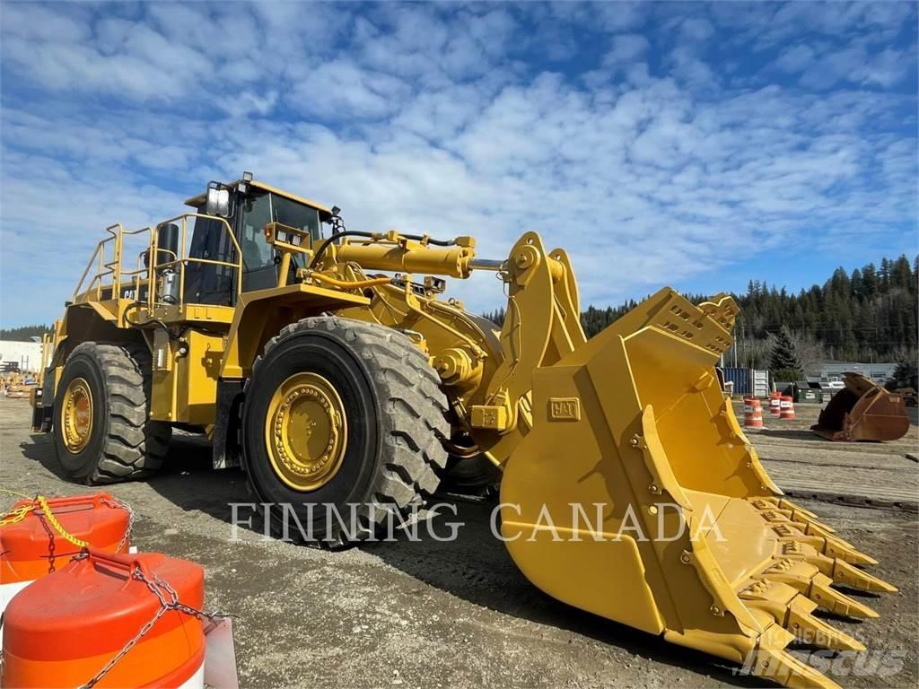 CAT 988H Gumikerekes homlokrakodók