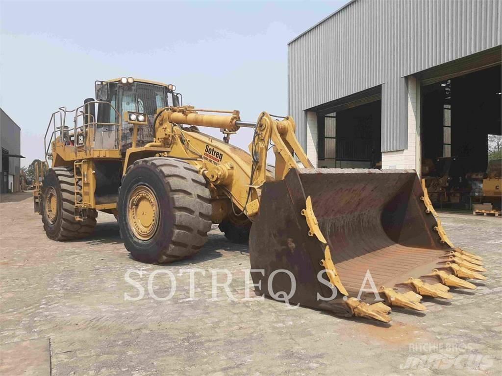 CAT 988H Gumikerekes homlokrakodók