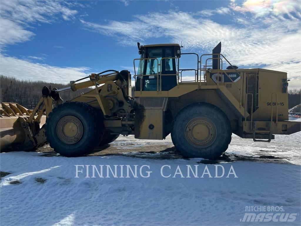 CAT 988H Gumikerekes homlokrakodók