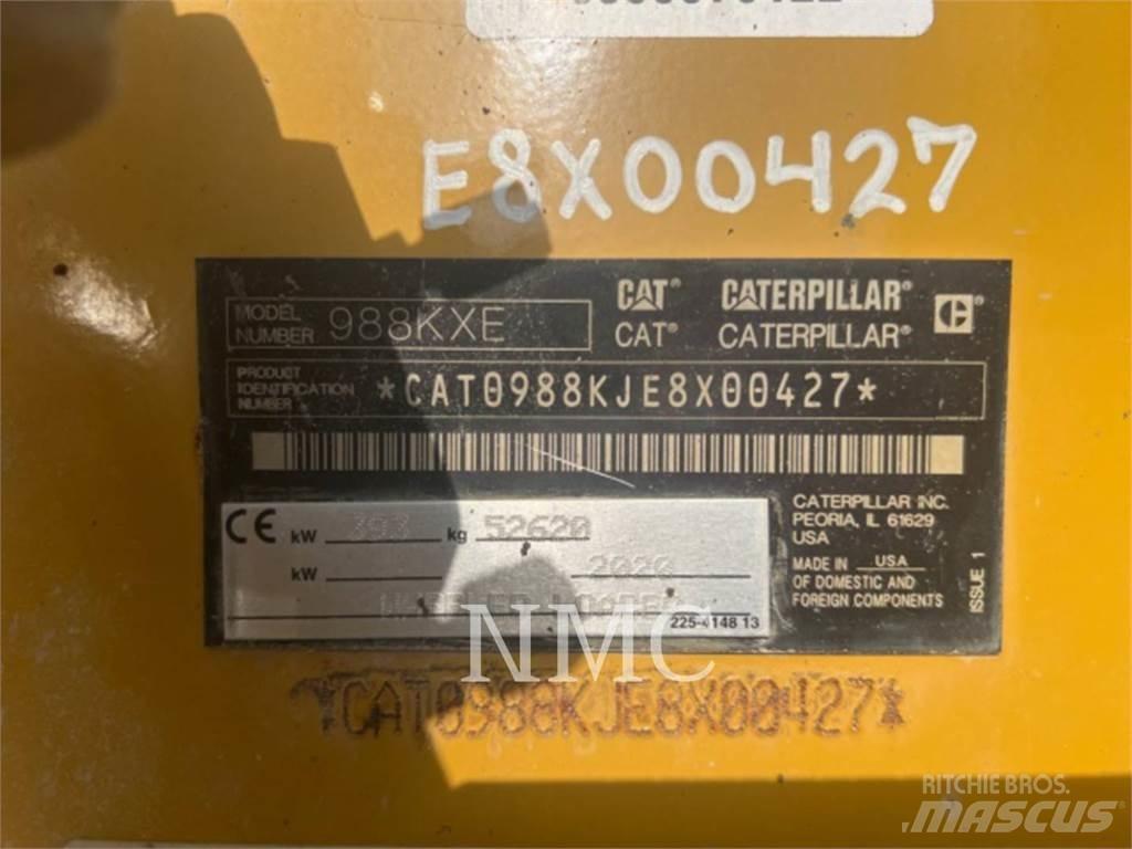 CAT 988K Gumikerekes homlokrakodók