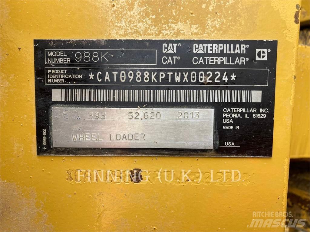 CAT 988K Gumikerekes homlokrakodók