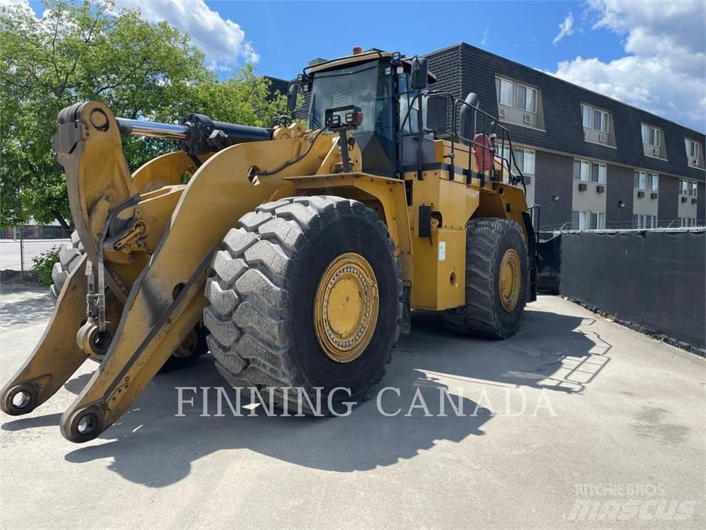 CAT 988K Gumikerekes homlokrakodók