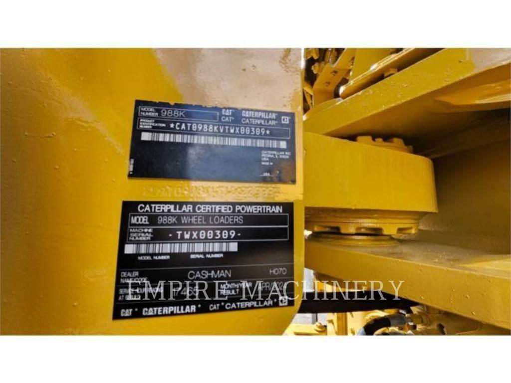 CAT 988K HL Gumikerekes homlokrakodók