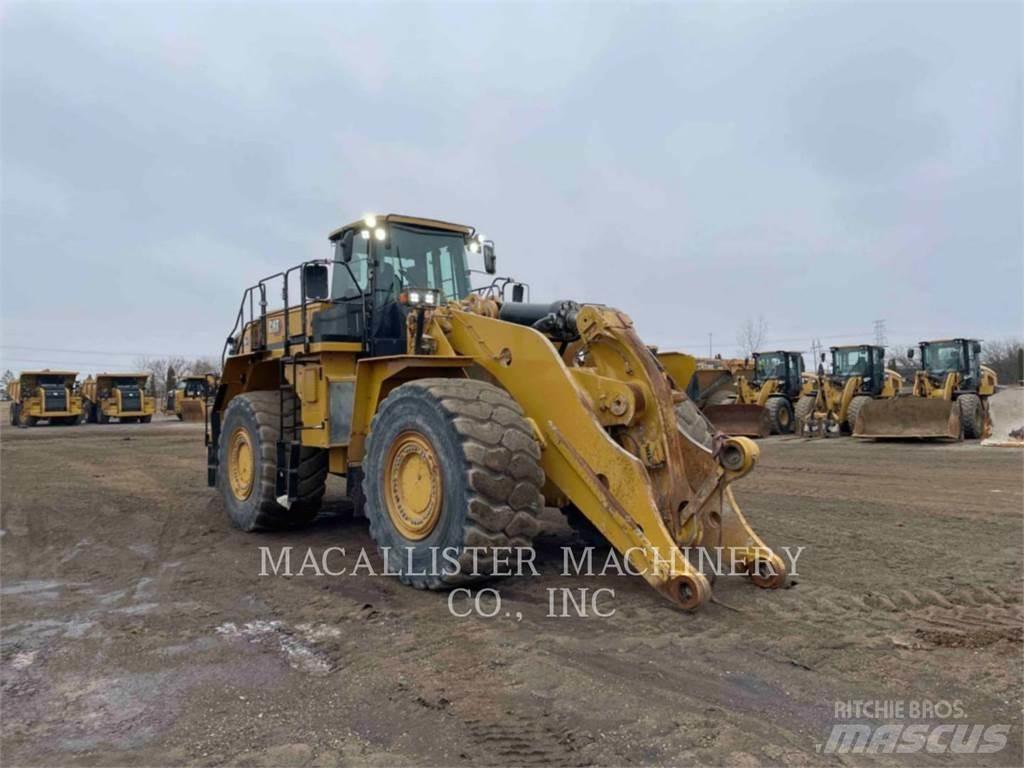 CAT 988KXE Gumikerekes homlokrakodók