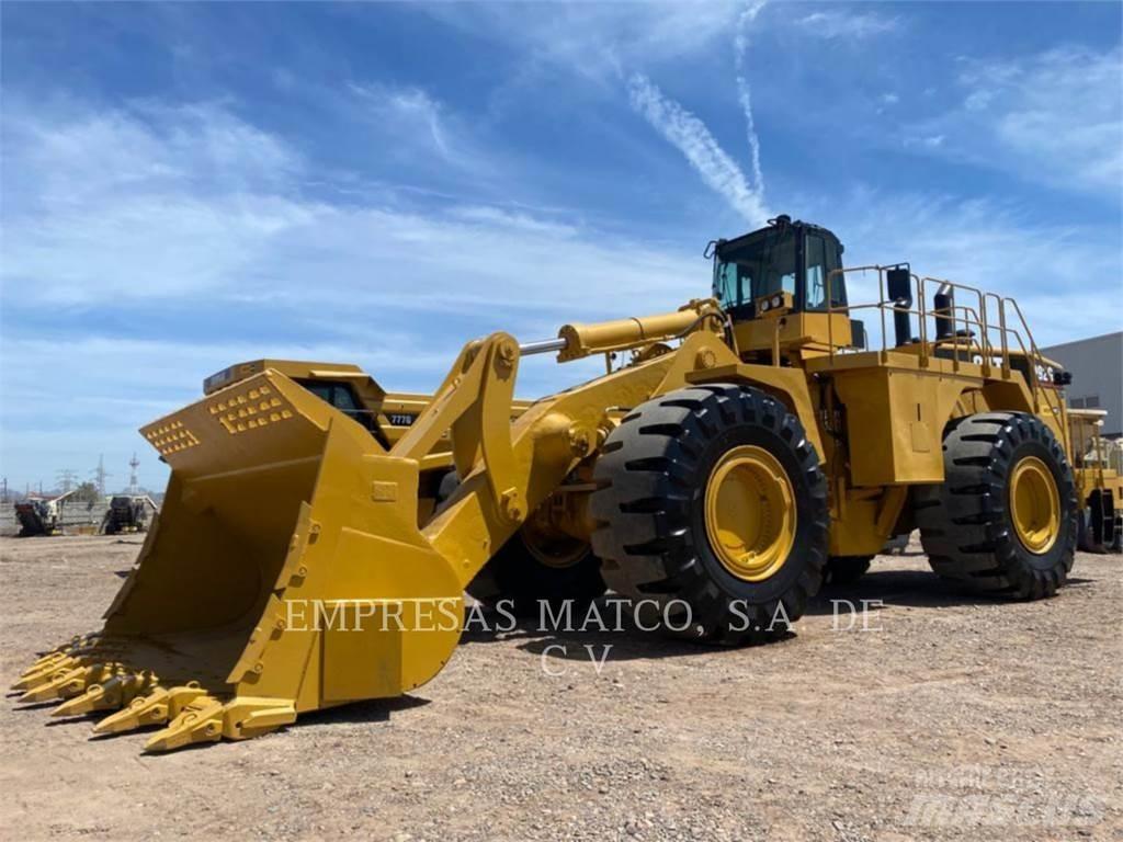 CAT 992G Gumikerekes homlokrakodók
