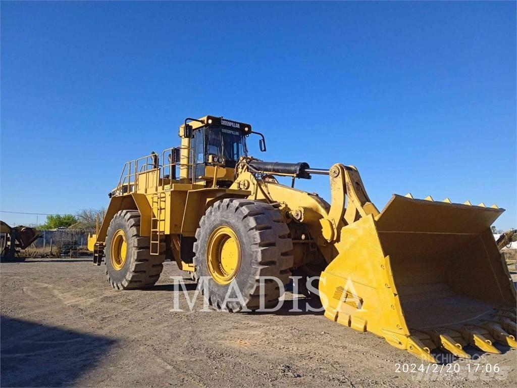 CAT 992G Gumikerekes homlokrakodók