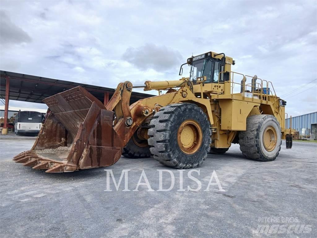 CAT 992G Gumikerekes homlokrakodók