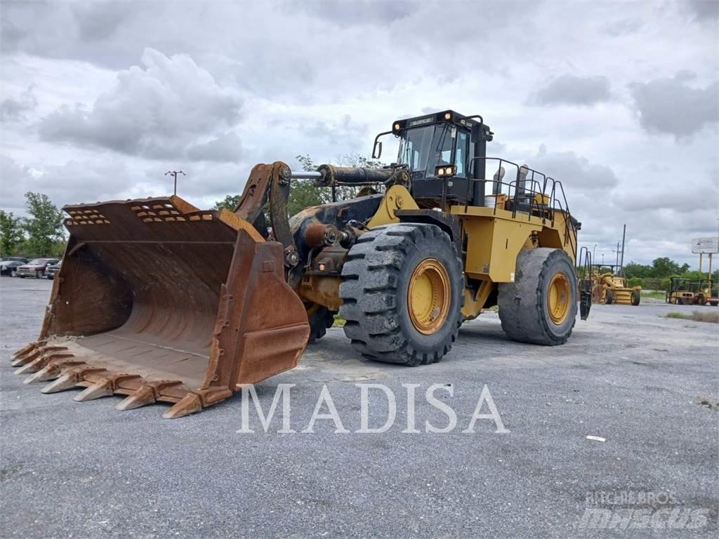 CAT 992G Gumikerekes homlokrakodók
