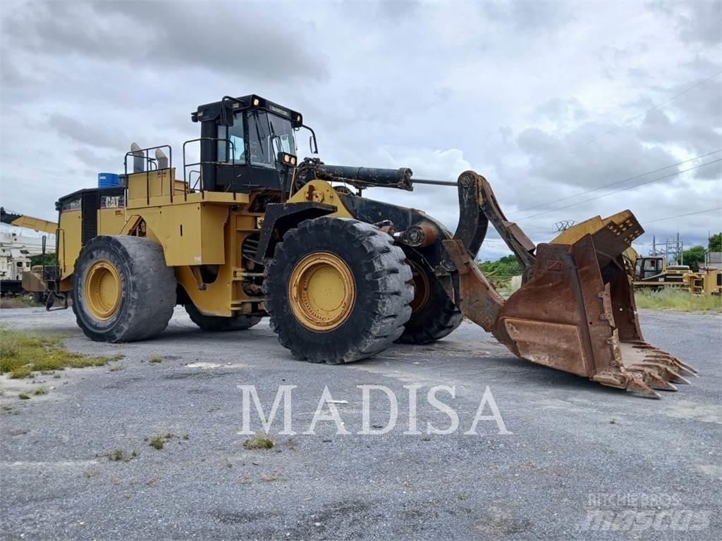 CAT 992G Gumikerekes homlokrakodók
