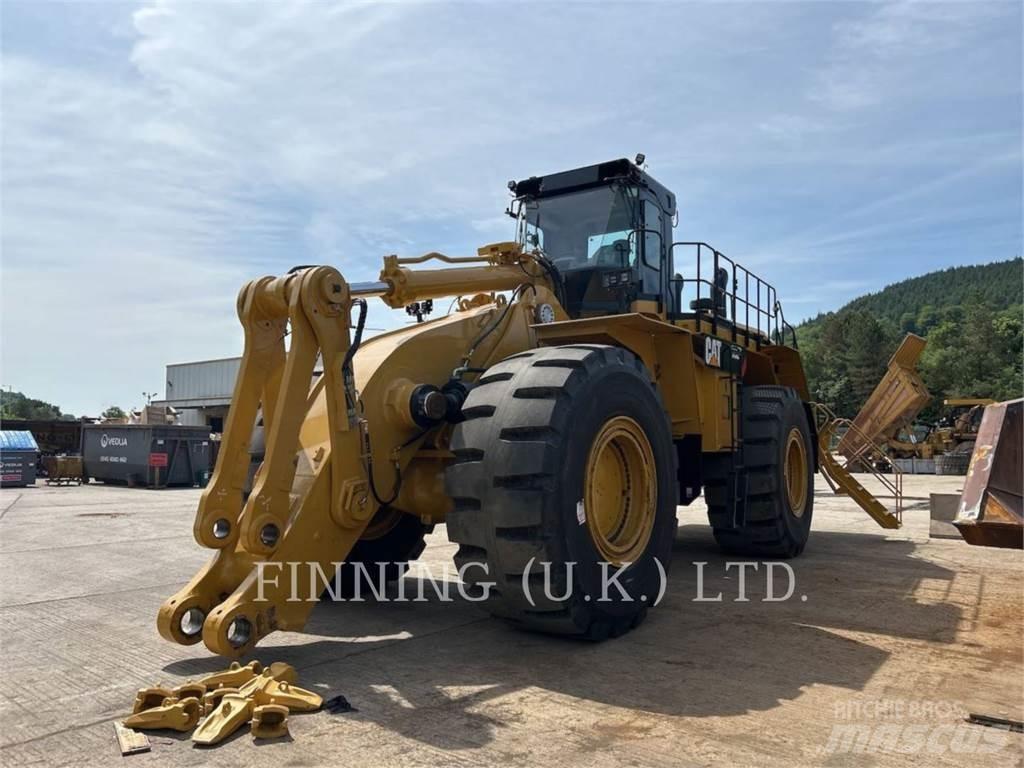 CAT 992K Gumikerekes homlokrakodók