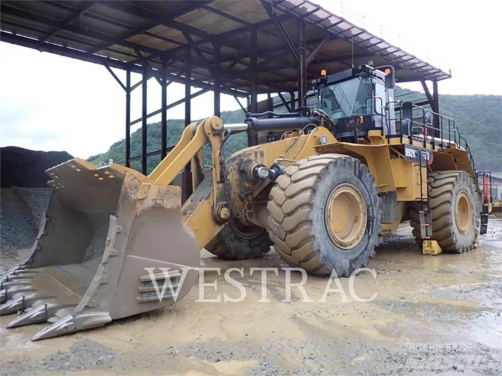 CAT 992KLRC Gumikerekes homlokrakodók