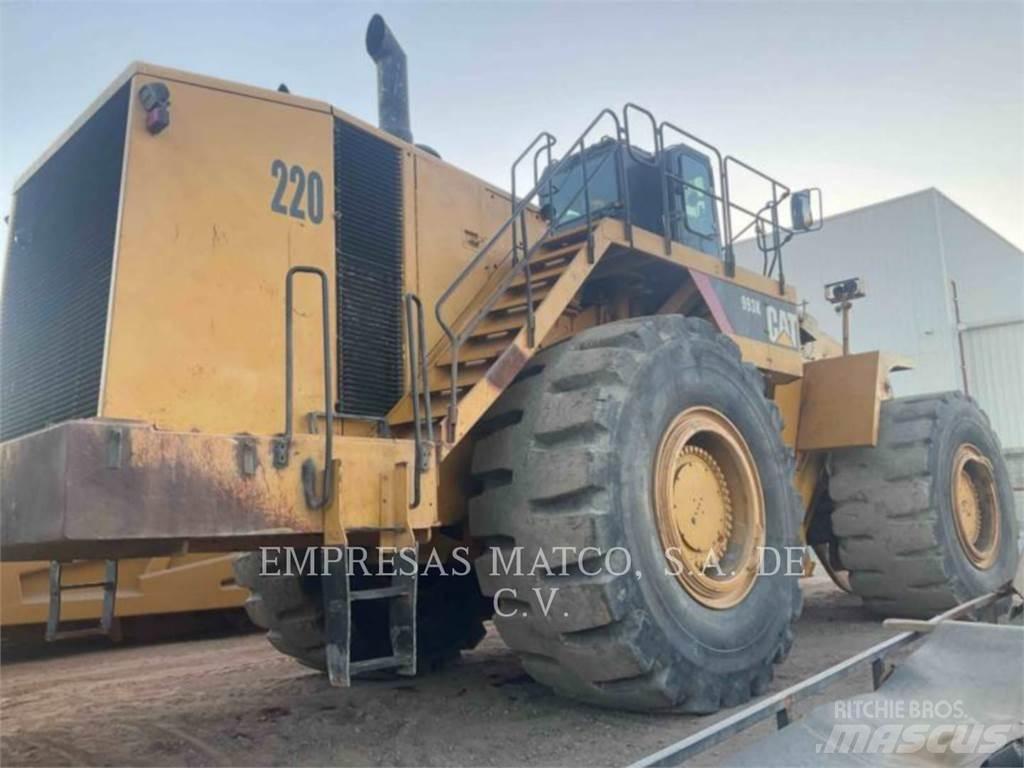 CAT 993K Gumikerekes homlokrakodók