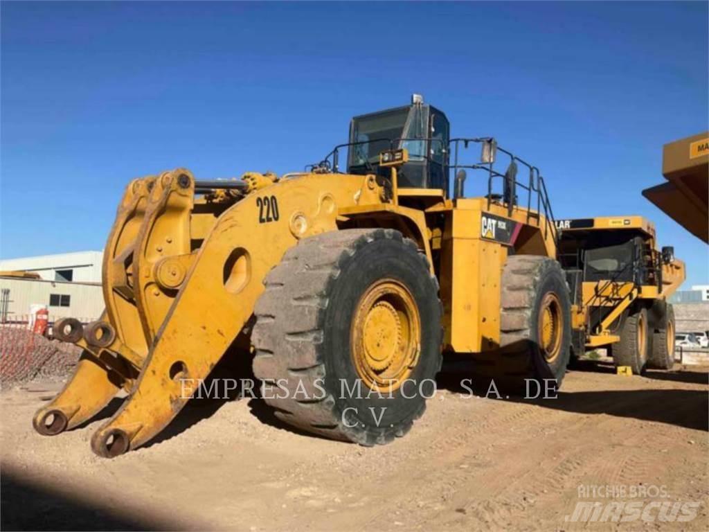 CAT 993K Gumikerekes homlokrakodók