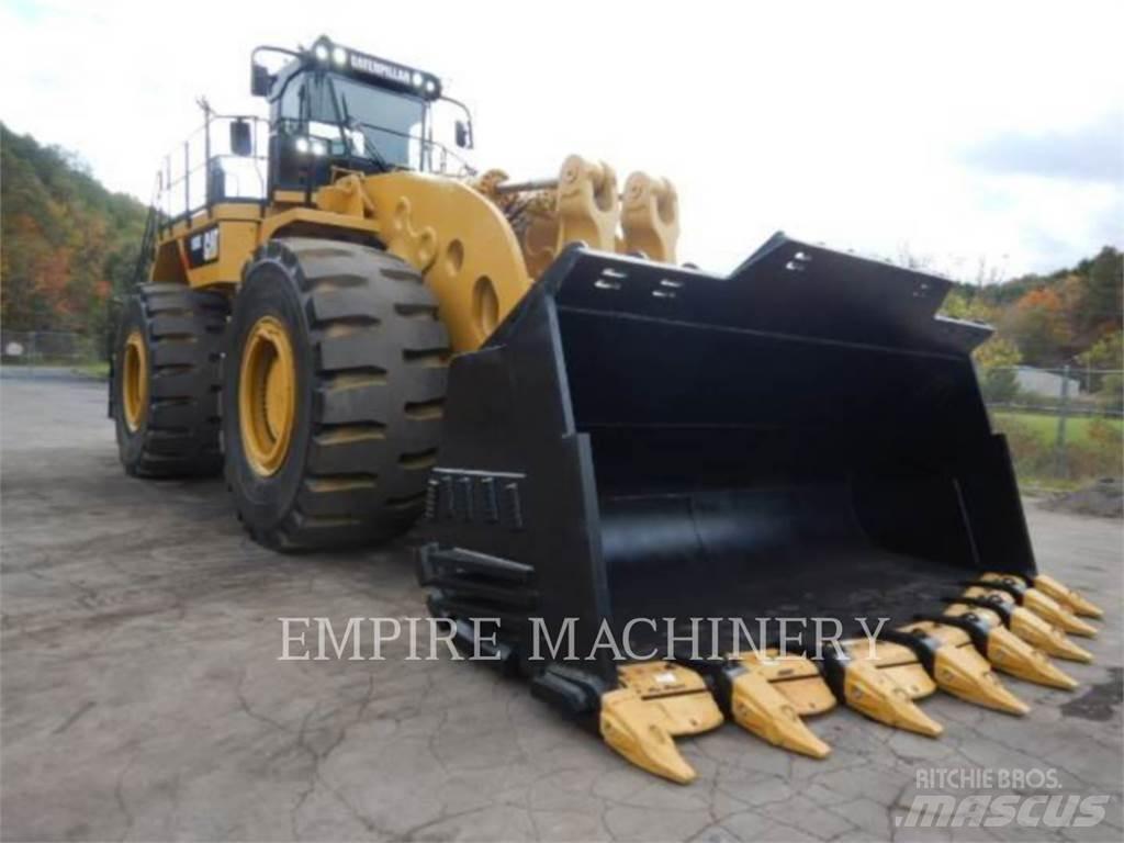 CAT 993K Gumikerekes homlokrakodók