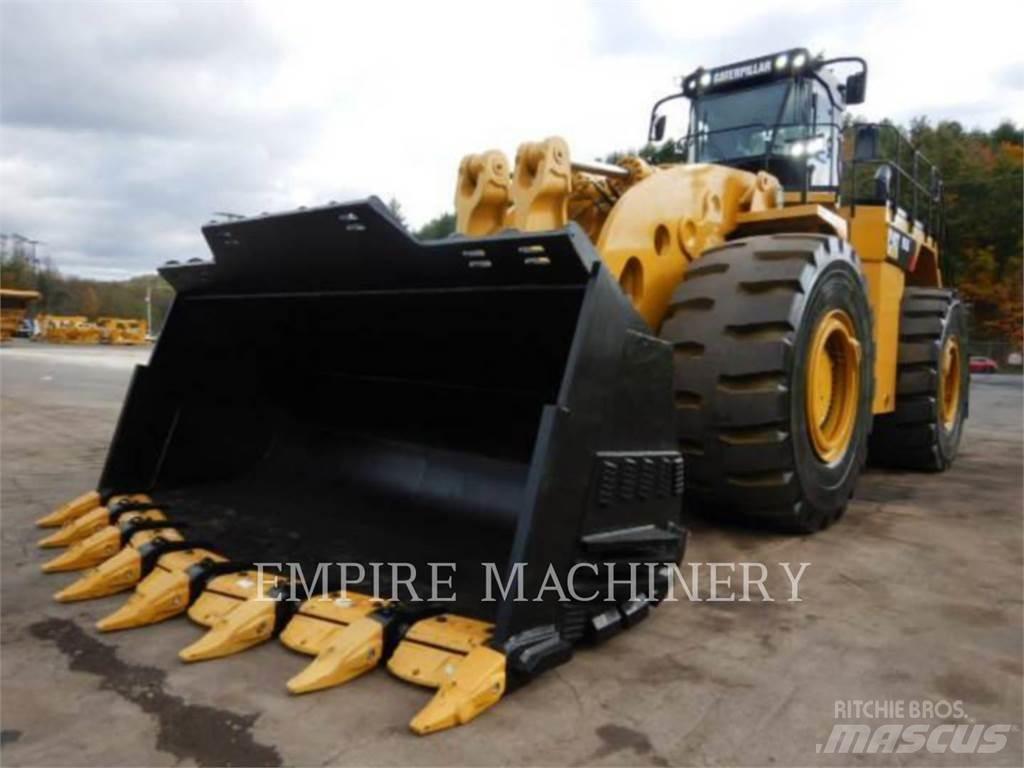 CAT 993K Gumikerekes homlokrakodók