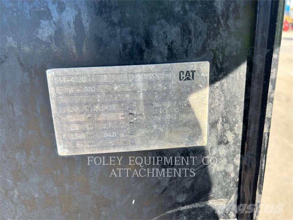 CAT BK20F24GP Gumikerekes homlokrakodók