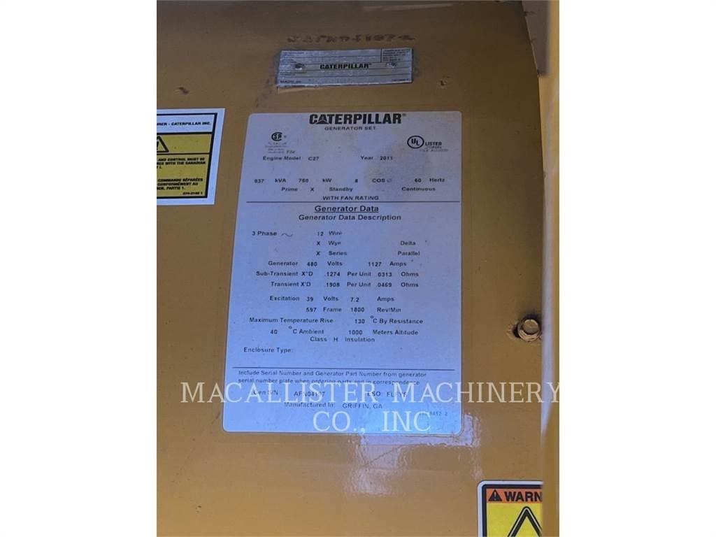 CAT C27 Dízel áramfejlesztők