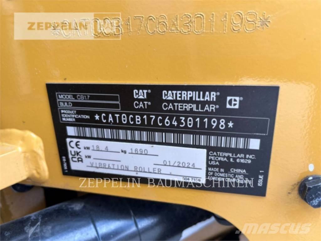 CAT CB1.7 Talajtömörítő gépek