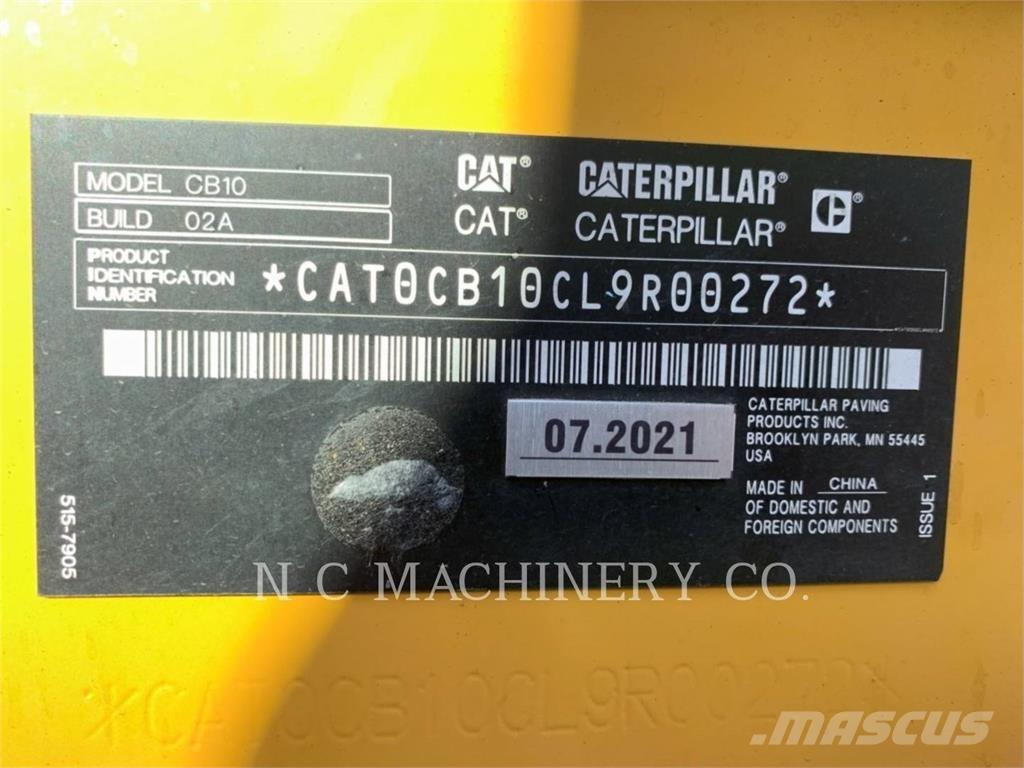 CAT CB10 Aszfalt terítõ gépek