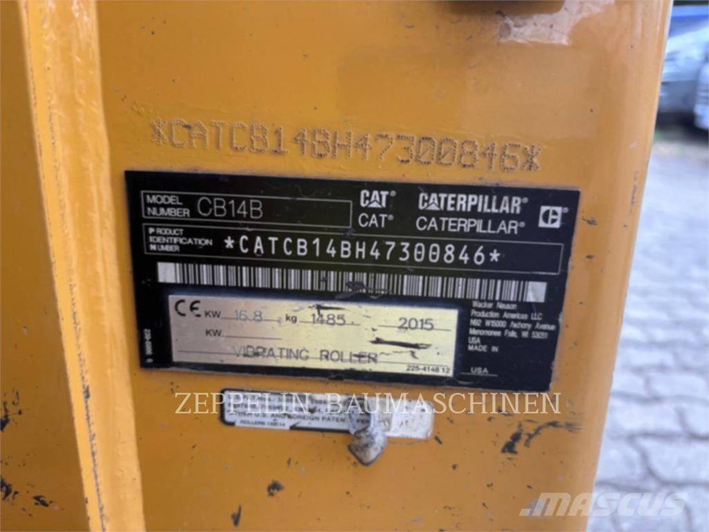 CAT CB14B Talajtömörítő gépek