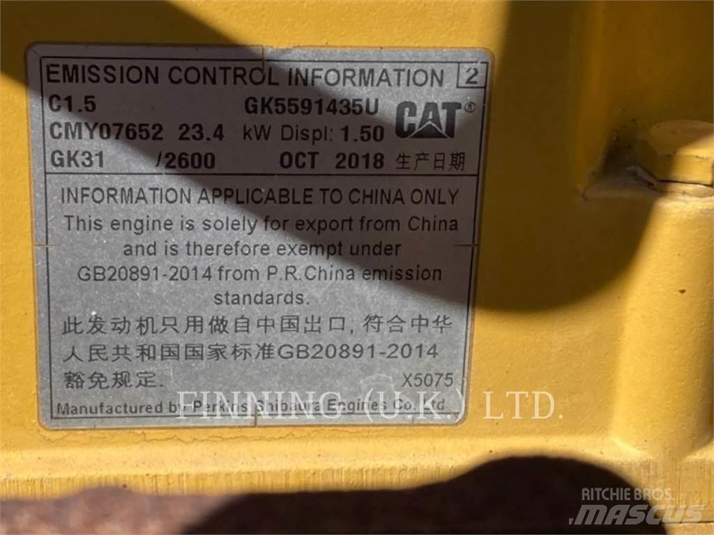 CAT CB2.7 Talajtömörítő gépek
