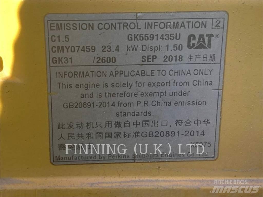 CAT CB2.7 Talajtömörítő gépek