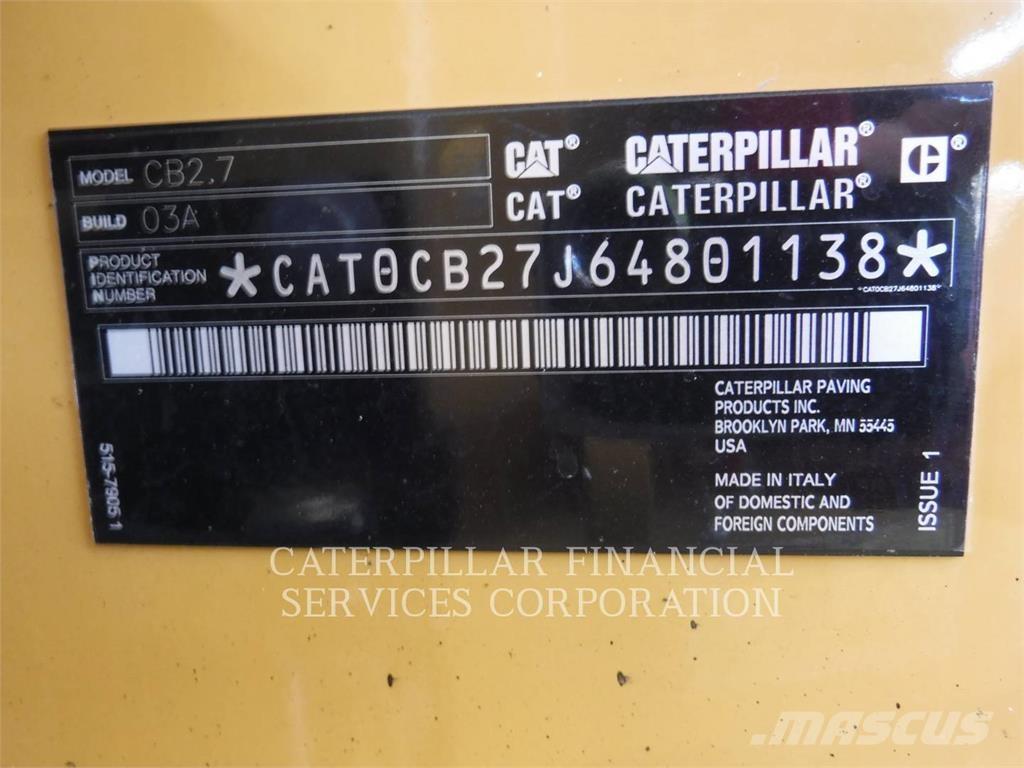 CAT CB2.703 Ikerdobos hengerek