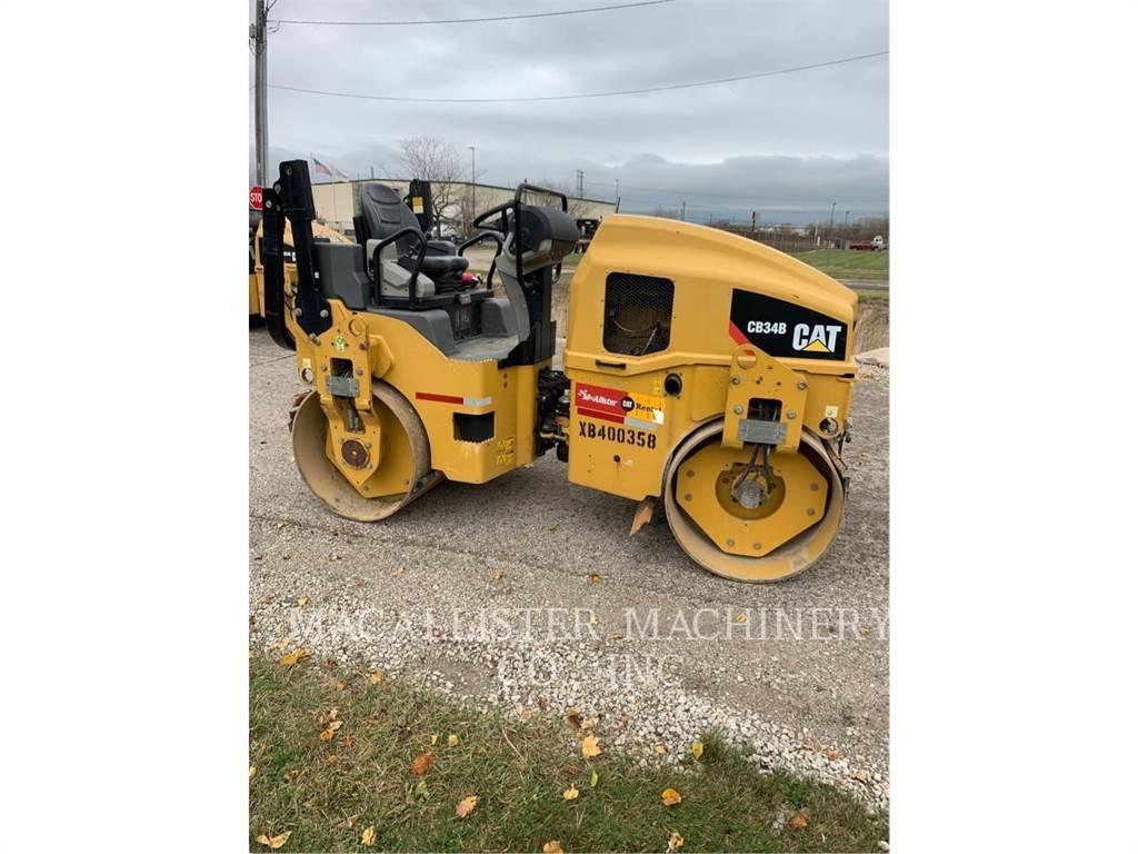 CAT CB34B Ikerdobos hengerek