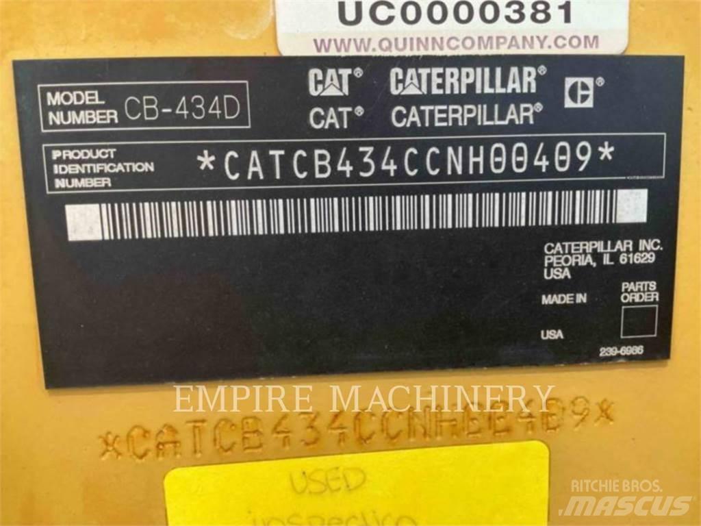CAT CB434D Ikerdobos hengerek