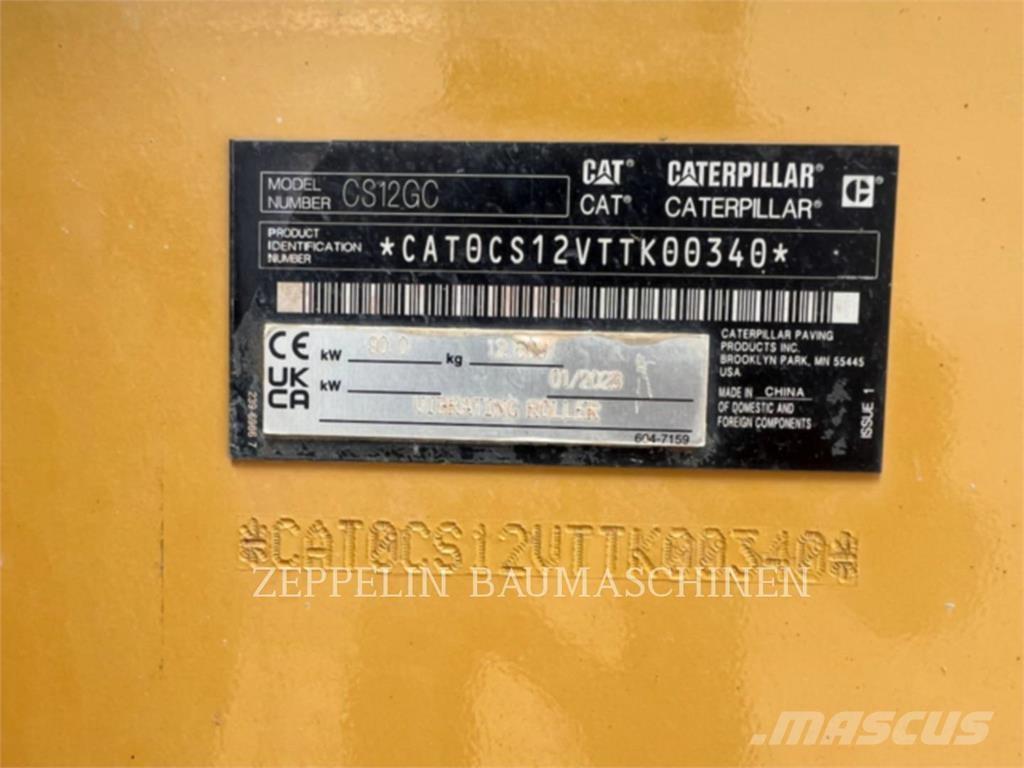 CAT CS12GC Talajtömörítő gépek