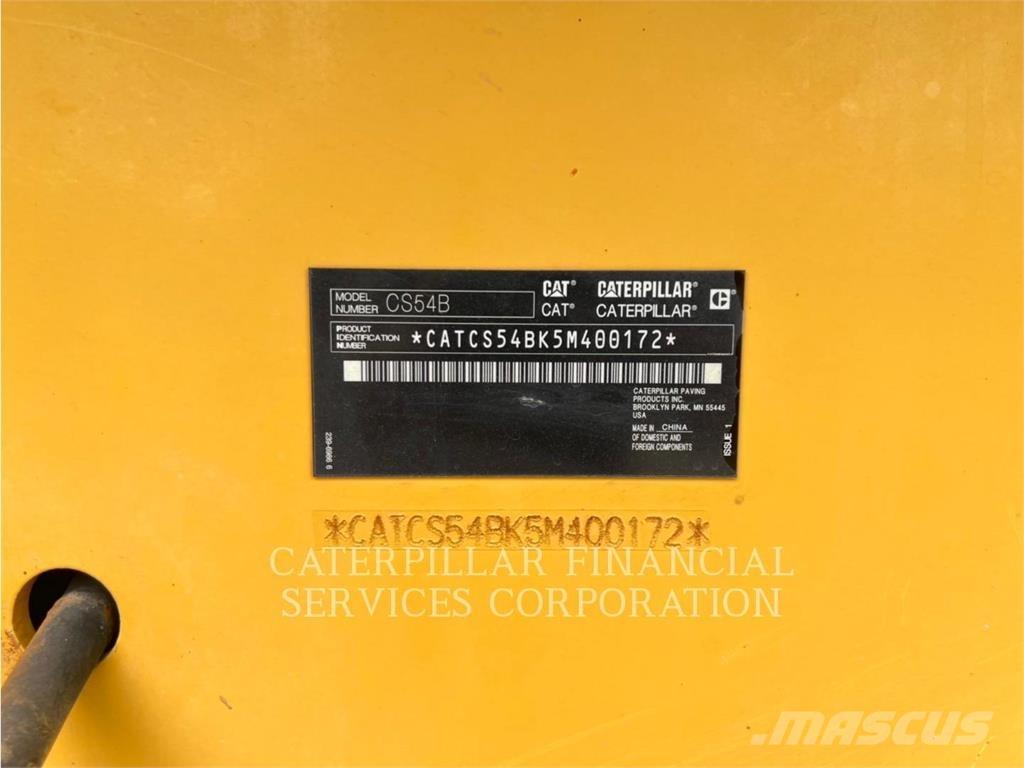 CAT CS54BLRC Egydobos hengerek