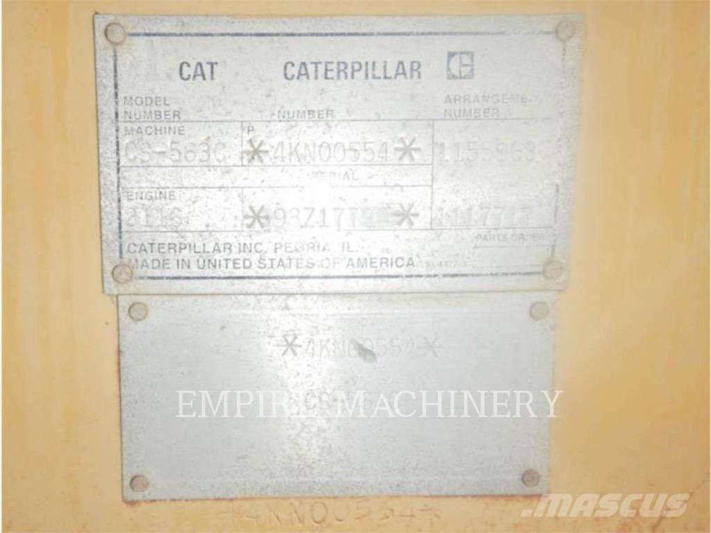 CAT CS563C Egydobos hengerek
