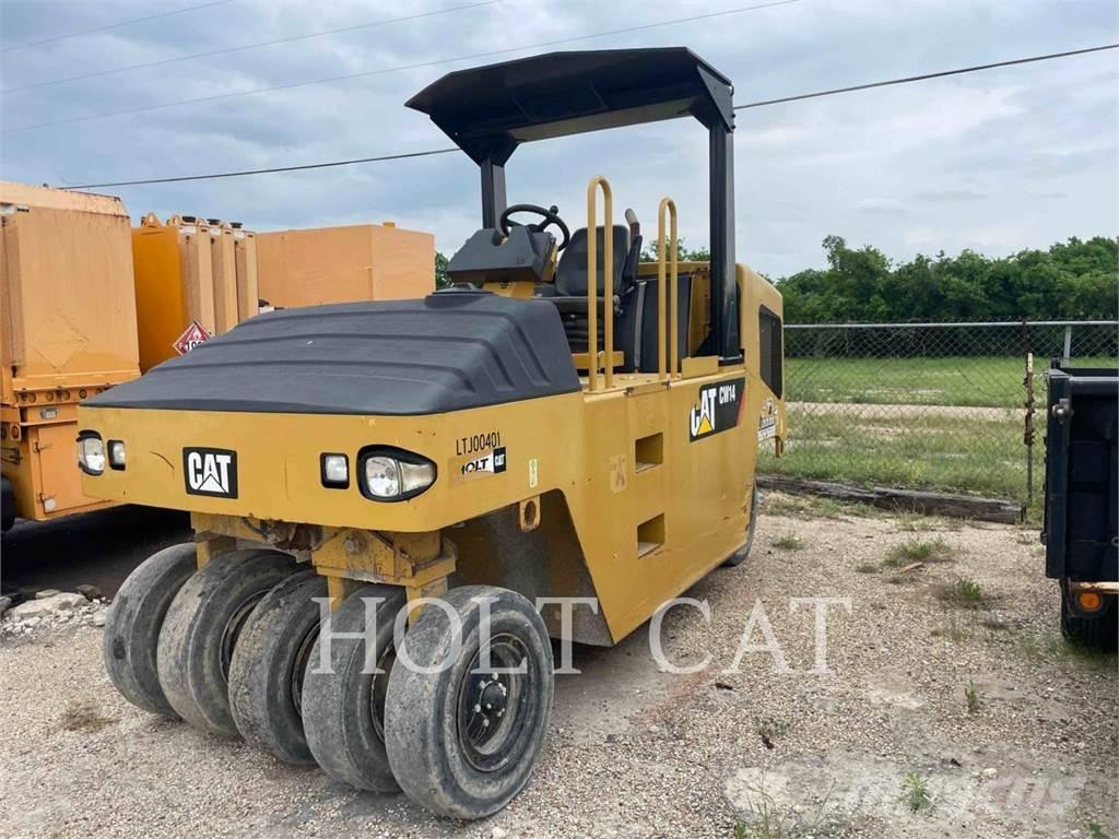 CAT CW14 Pneumatikus kerekes hengerek