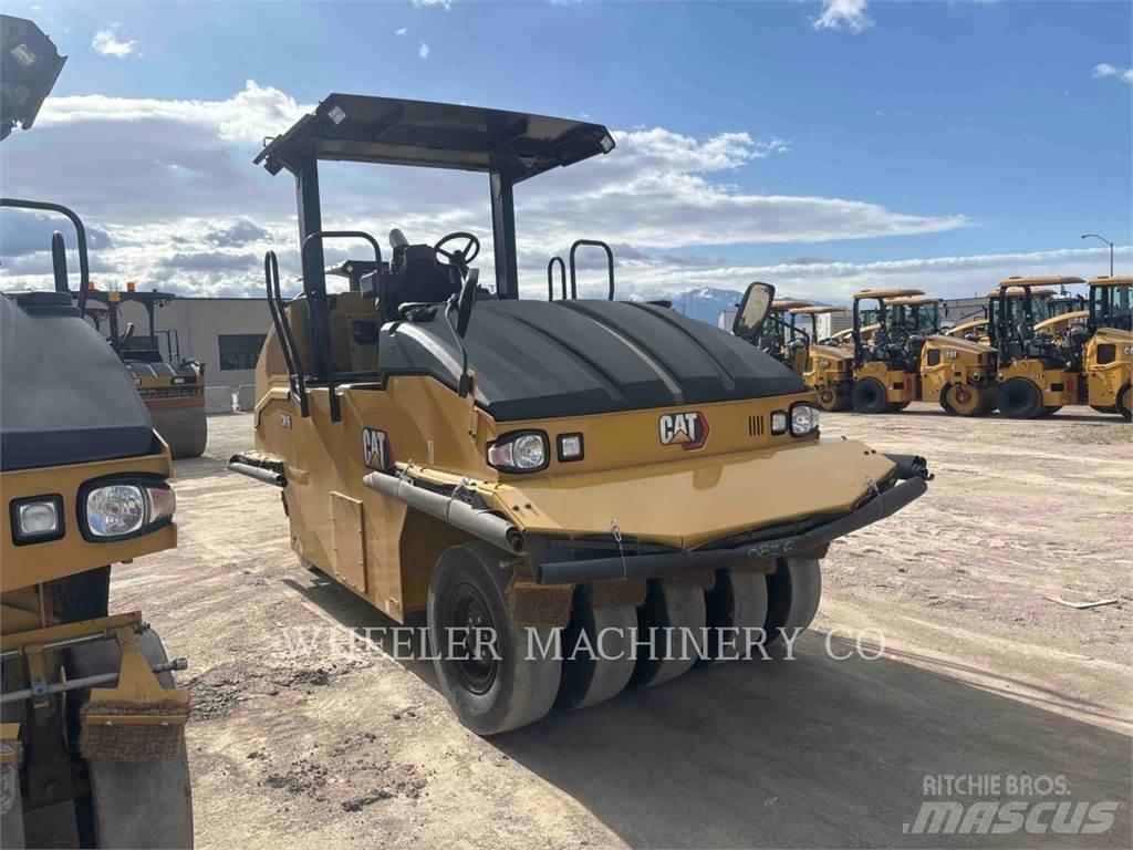 CAT CW16 Pneumatikus kerekes hengerek