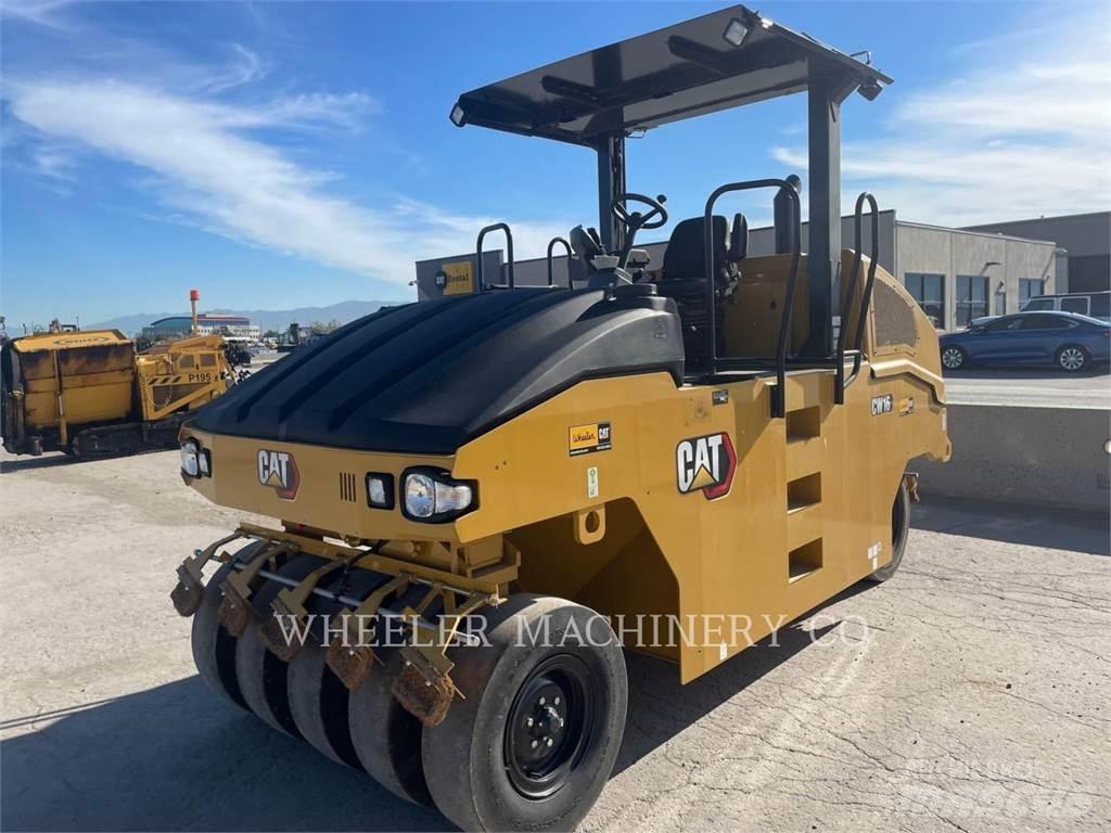 CAT CW16 Pneumatikus kerekes hengerek