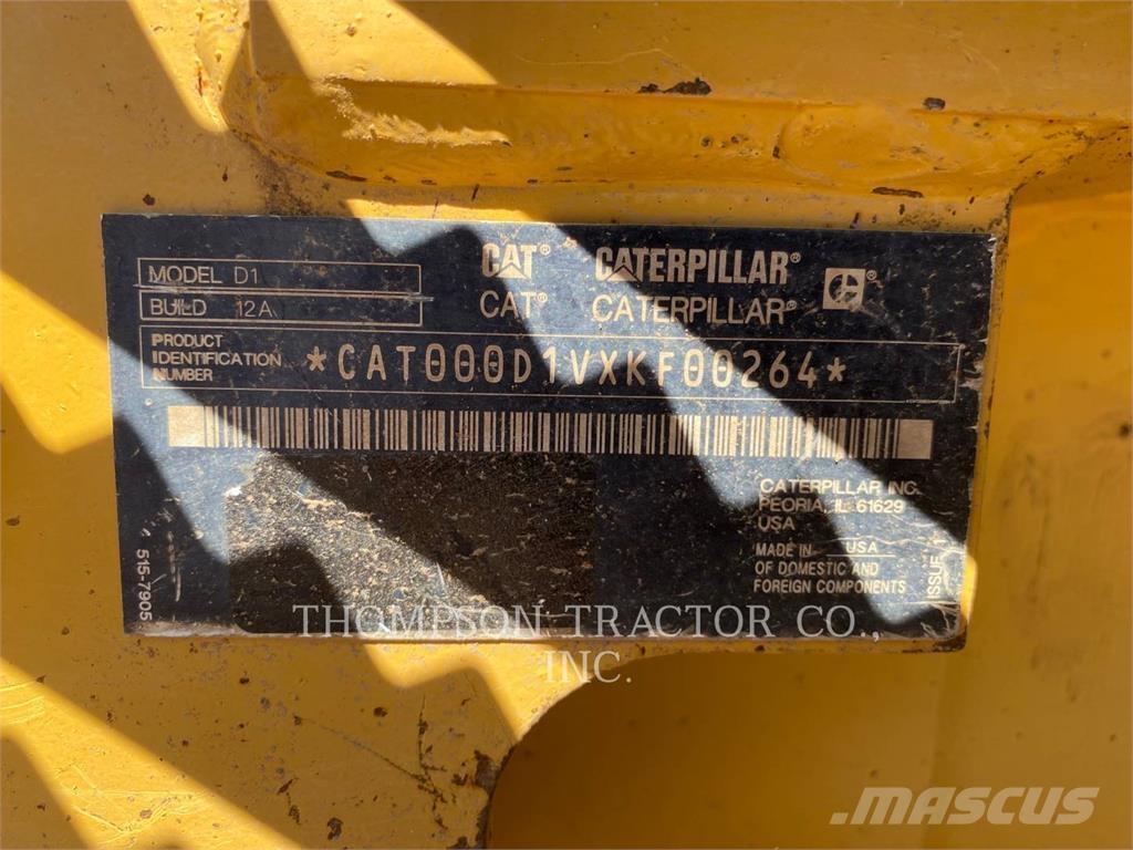 CAT D1 lánctalpas dózerek