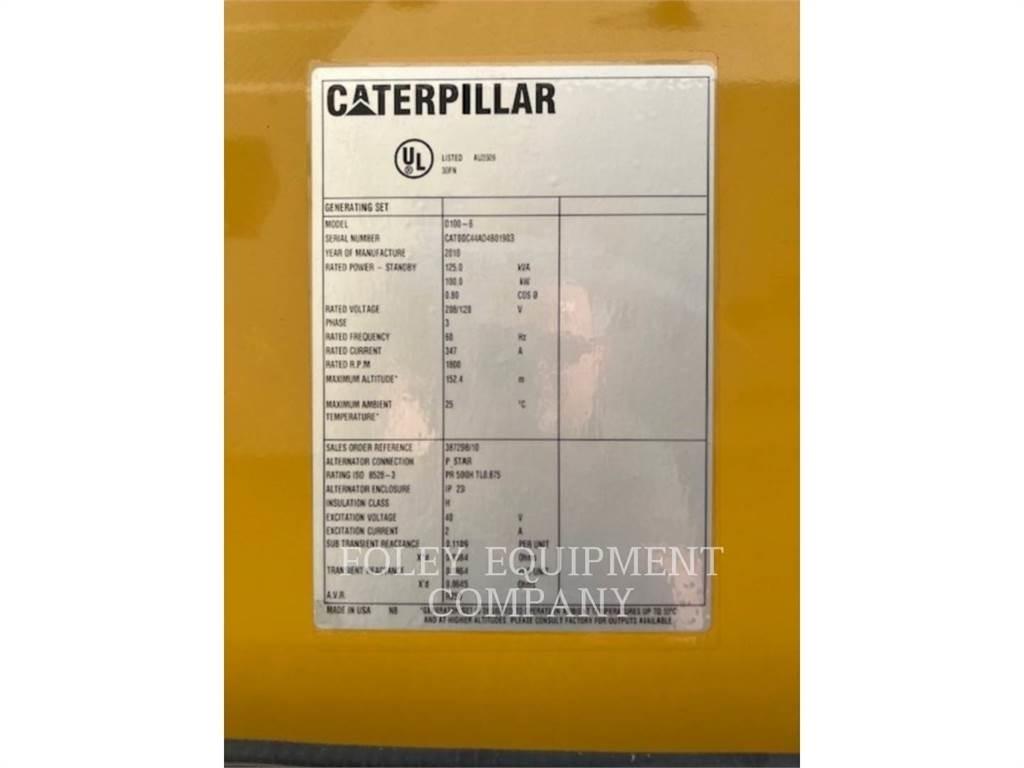 CAT D100 Dízel áramfejlesztők