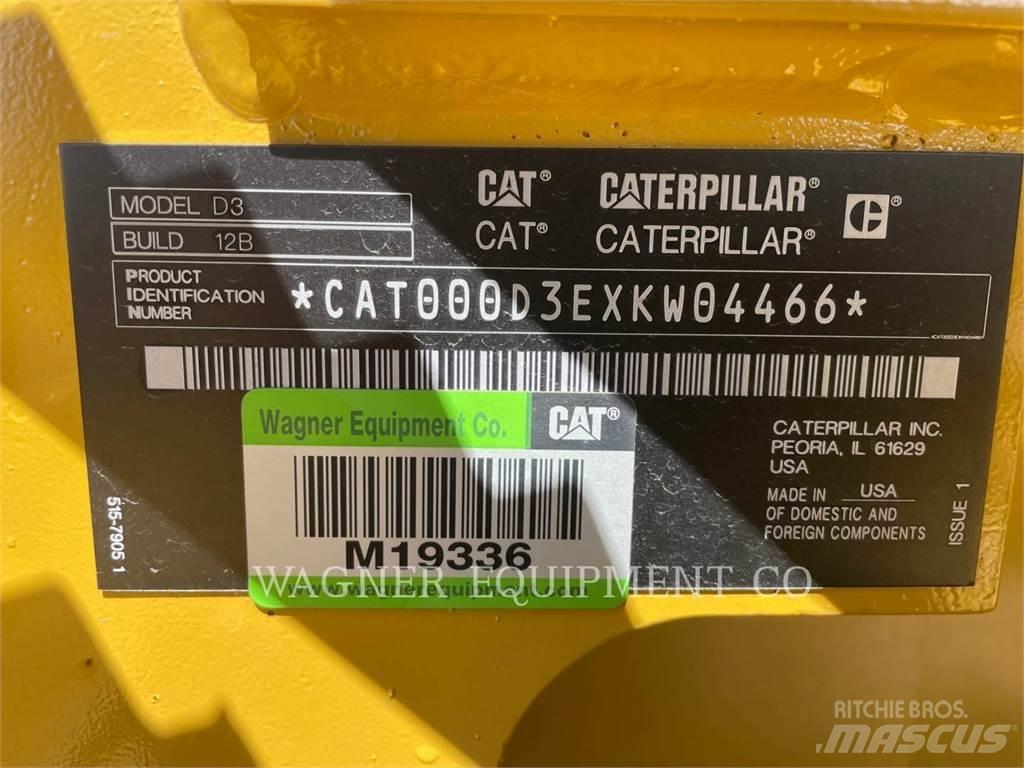 CAT D3 lánctalpas dózerek