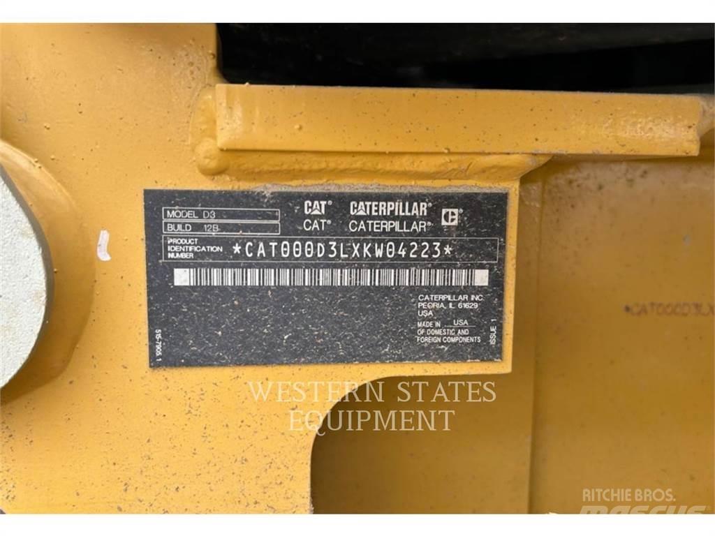 CAT D3 lánctalpas dózerek