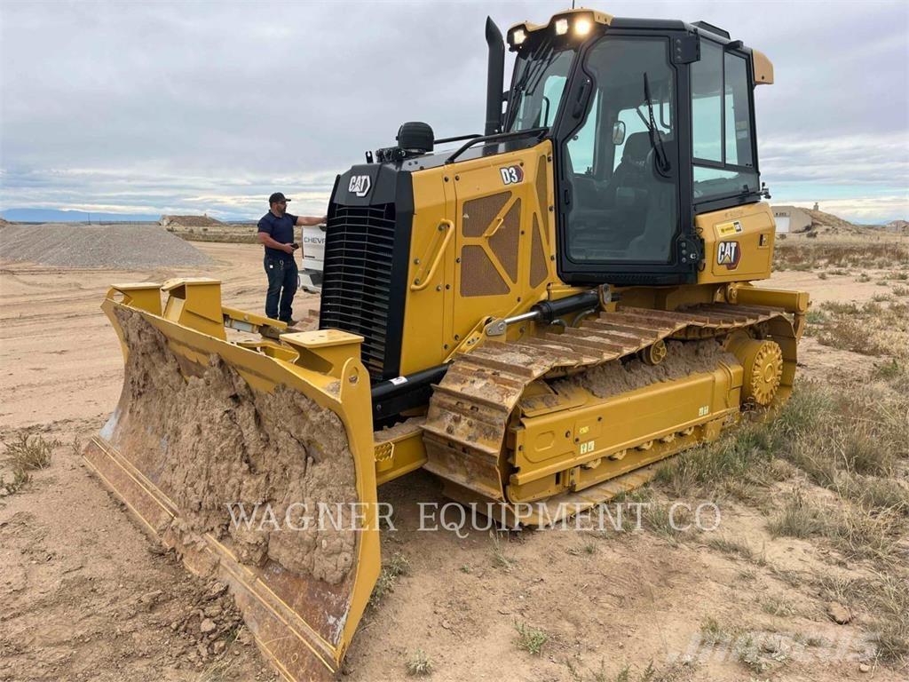 CAT D3 lánctalpas dózerek