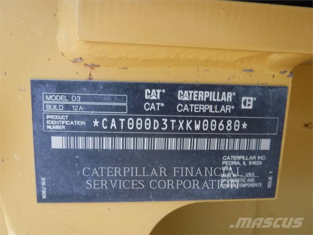 CAT D3-12 lánctalpas dózerek